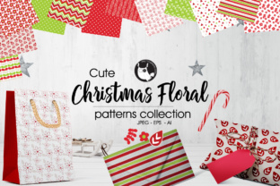 Christmas Floral Patterns Collection