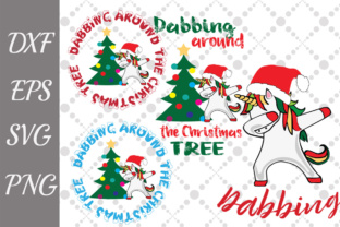 Christmas Unicorn Bundle for Crafts
