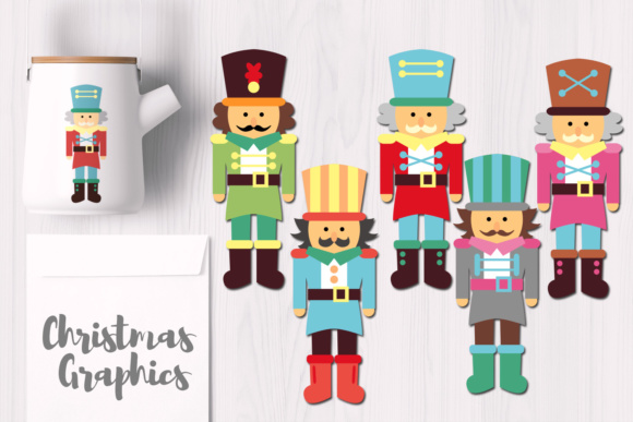 Cute Christmas Nutcrackers for Crafts