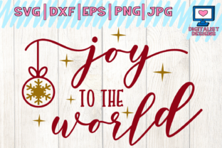 Joy to the World Svg for Holiday Embroidery