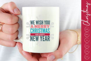 Merry Christmas and a Happy New Year SVG