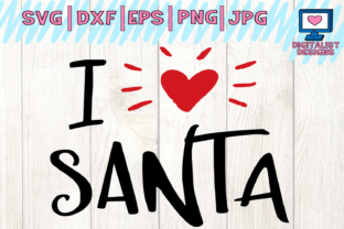 Santa Heart Winter Christmas Crafts