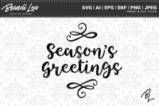 Season’s Greetings Christmas Crafts Graphic Design Asset