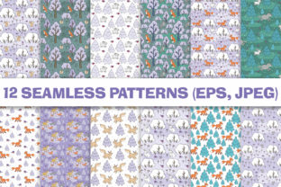 Woodland Animals Christmas Patterns